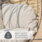 St Tropez Sand Double Cocoon Chair