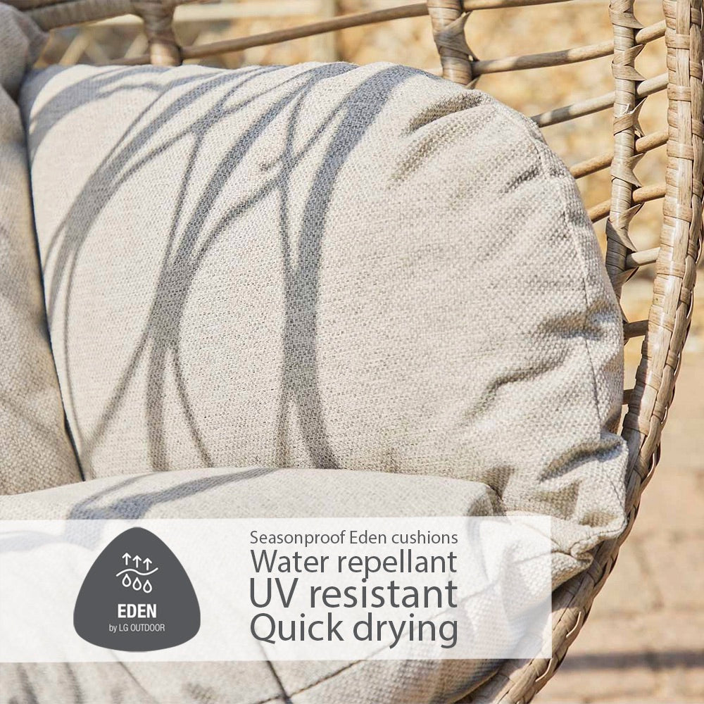 St Tropez Sand Double Cocoon Chair