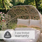St Tropez Sand Double Cocoon Chair