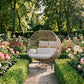 St Tropez Sand Double Cocoon Chair