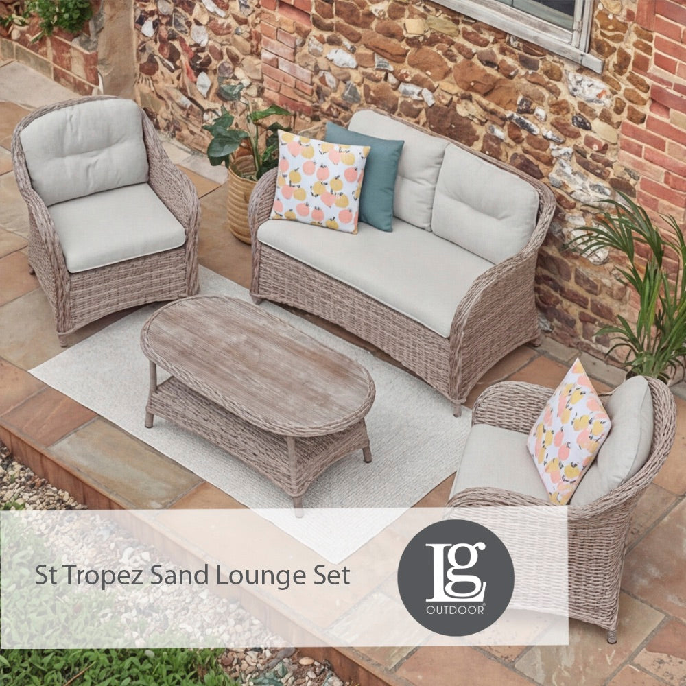 St Tropez Sand Lounge Set