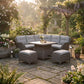 St Tropez Sand Compact Dining Modular with Adjustable Table