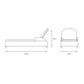 St Tropez Stone Sunlounger