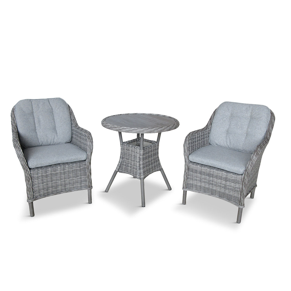 St Tropez Stone 2 Seat Set