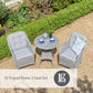 St Tropez Stone 2 Seat Set