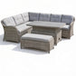 St Tropez Stone Rectangular Dining Modular with Adjustable Table