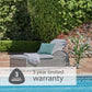 St Tropez Stone Sunlounger