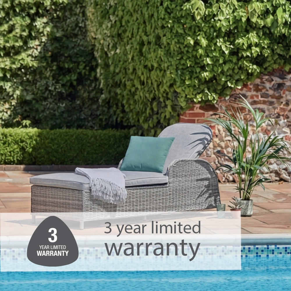 St Tropez Stone Sunlounger