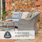St Tropez Stone Lounge Set