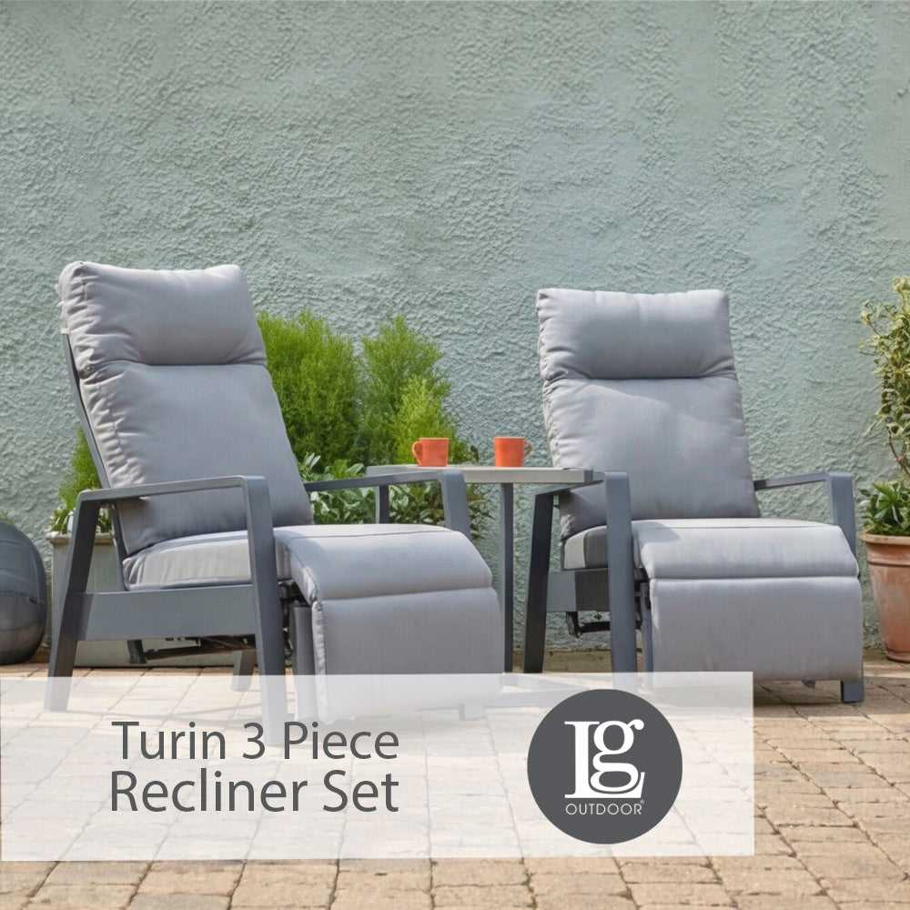 Turin 3 Piece Recliner Set