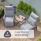 Turin 3 Piece Recliner Set