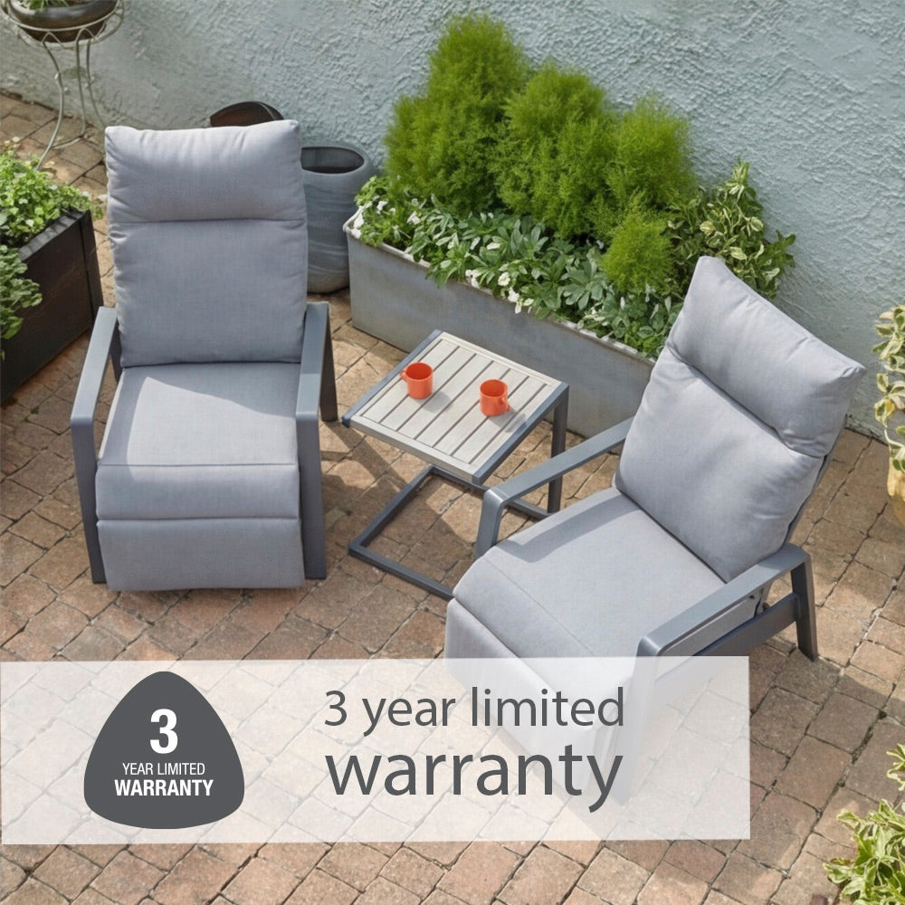 Turin 3 Piece Recliner Set