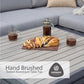 Turin Compact Modular Dining Set with Adjustable Table