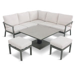 Tuscany Compact Modular Dining Set with Adjustable Table