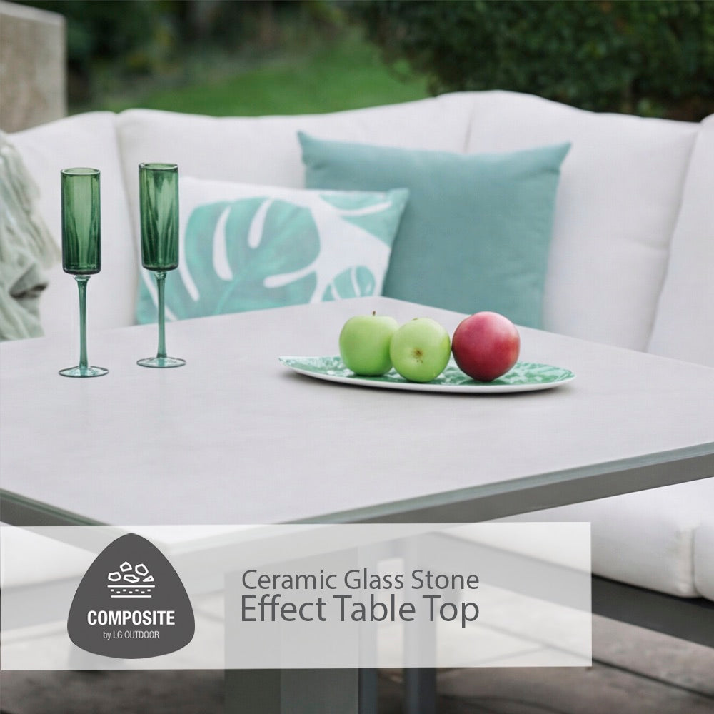Tuscany Compact Modular Dining Set with Adjustable Table