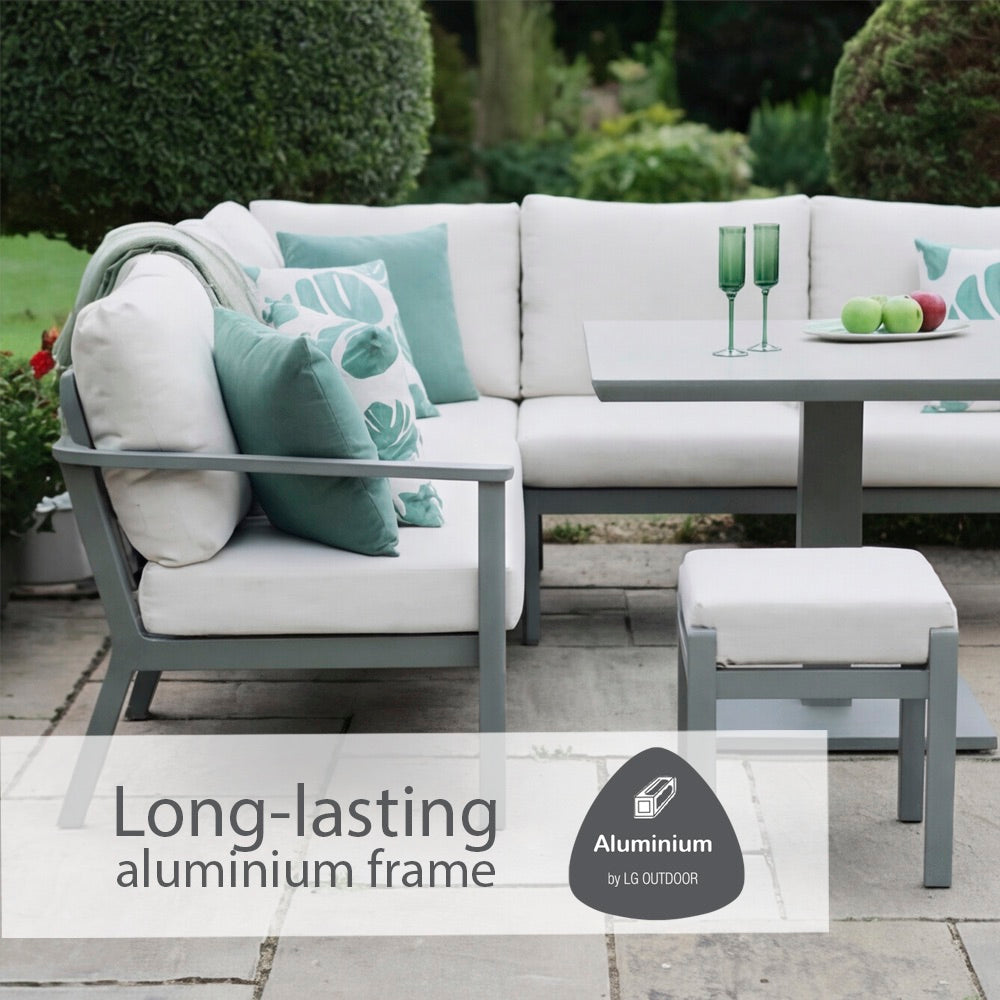 Tuscany Compact Modular Dining Set with Adjustable Table