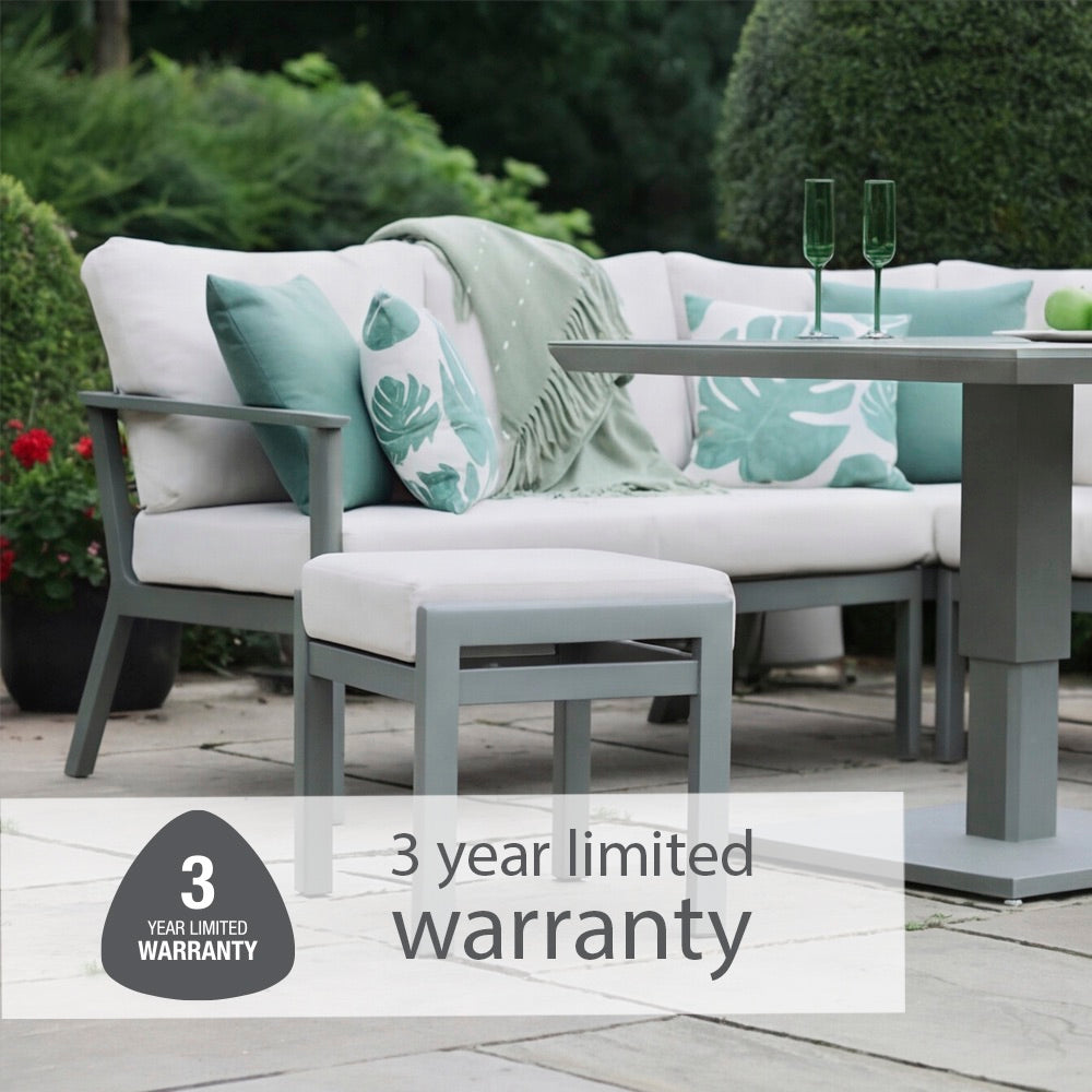 Tuscany Compact Modular Dining Set with Adjustable Table
