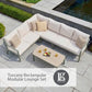 Tuscany Rectangular Modular Lounge Set