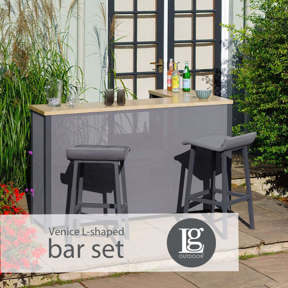 Venice L-Shaped Bar Set