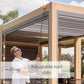 Sanctuary Oak 3 x 1.5m Pergola Extension