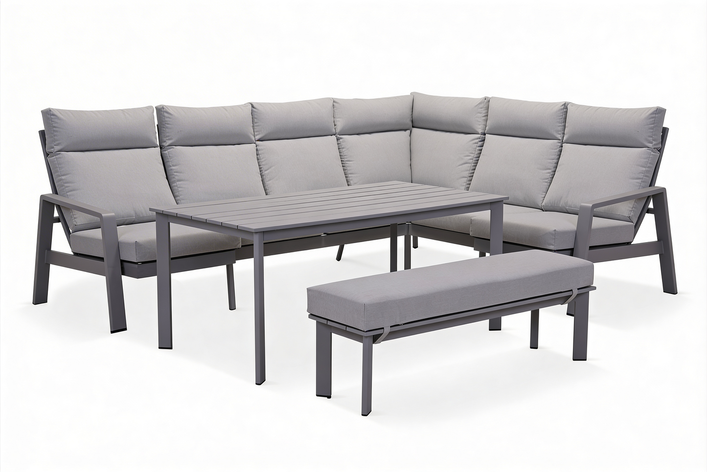 Santorini Dawn Modular Dining Set with Lounge Chair