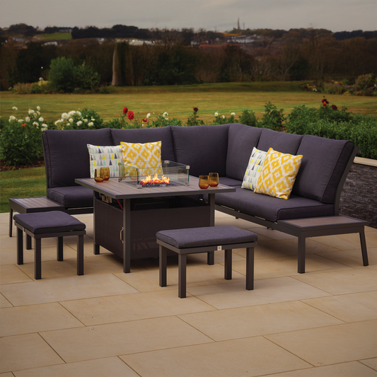 Milano Deluxe Modular Firepit Set